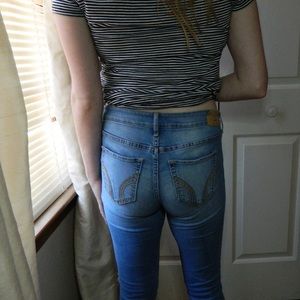 Hollister | Jeans | Hollister Super Skinny Ripped Jeans | Poshmark